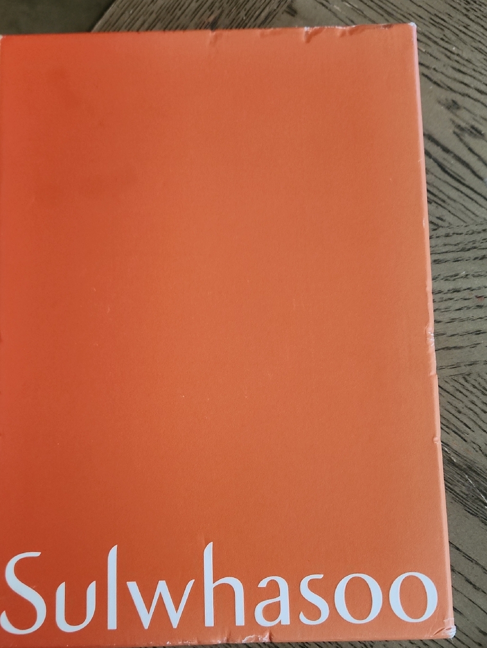 Sulwhasoo Skincare Box - Vibrant Orange